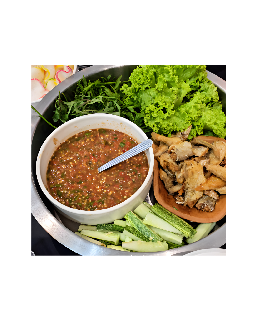 A traditional Malaysian catering spread served at D'Siera Garden